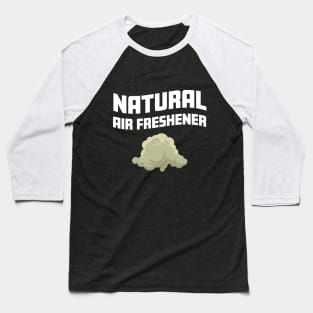 Natural Air Freshener Funny Farting Gag and Fart Zone Humor Baseball T-Shirt